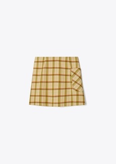 Tory Burch Yarn-Dyed Twill Club Skirt