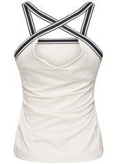 Tory Sport Strappy Jersey Tank Top