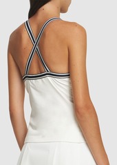 Tory Sport Strappy Jersey Tank Top