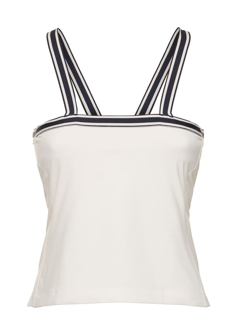 Tory Sport Strappy Jersey Tank Top