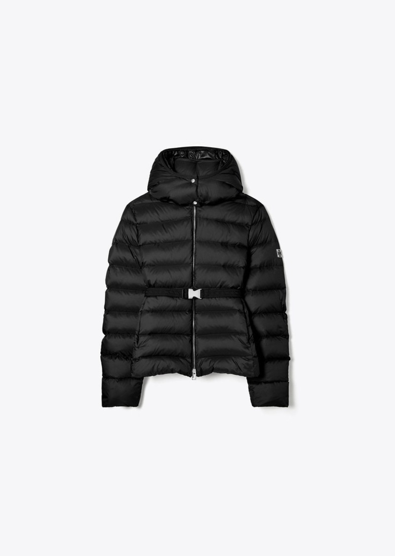Tory Sport Tory Burch Belted Down Jacket