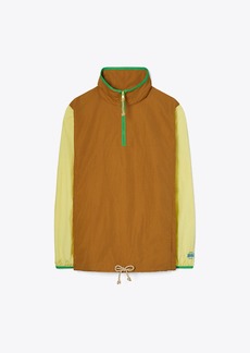 Tory Sport Tory Burch Colorblock Nylon Half-Zip Jacket