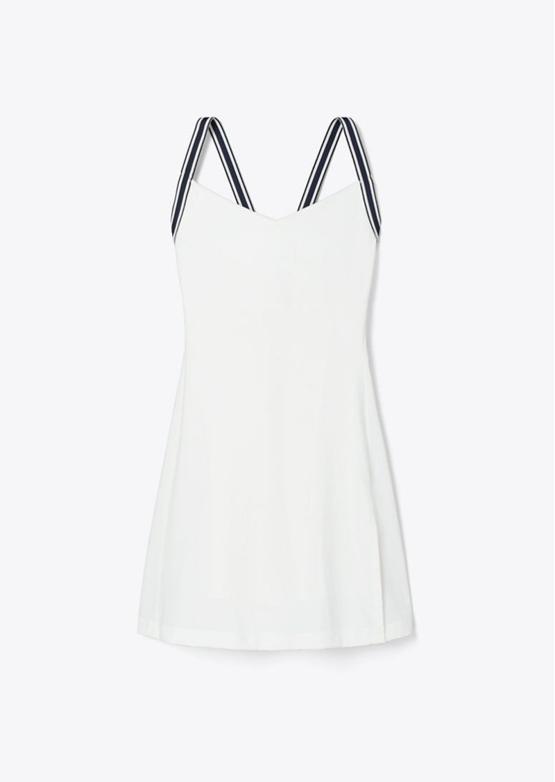 Tory Sport Tory Burch Performance Jersey Cross-Back Tennis Dress