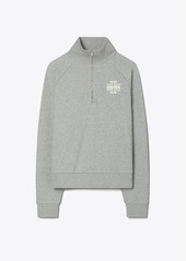 Tory Sport Tory Burch Heavy French Terry Half-Zip Sweatshirt