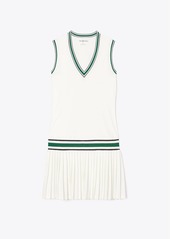 Tory Sport Tory Burch Performance Jersey V-Neck Tennis Dress