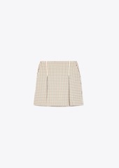 Tory Sport Tory Burch Pleated-Front Twill Golf Skirt