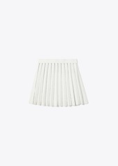 Tory Sport Tory Burch Pleated Tech Knit Skirt