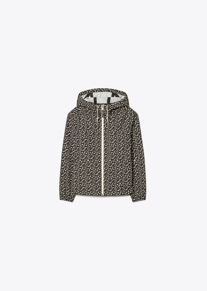 Tory Sport Tory Burch Printed Hooded Anorak