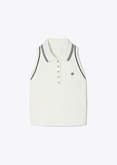 Tory Sport Tory Burch Racerback Polo Tank