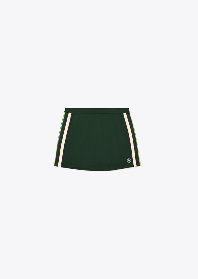 Tory Sport Tory Burch Side-Stripe Tennis Skirt