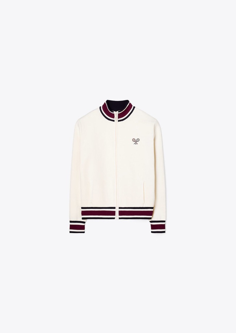 Tory Sport Tory Burch Tech Knit Tennis Jacket