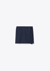 Tory Sport Tory Burch Tech Twill Ruffle Golf Skort