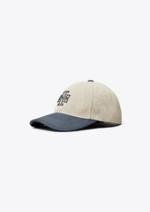 Tory Sport Tory Burch Two-Tone Canvas Cap