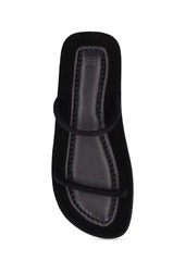 Totême 10mm City Leather Flat Sandals