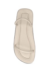 Totême 10mm City Leather Flat Sandals