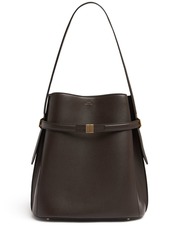 Totême Belted Nappa Leather Bucket Bag