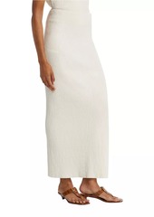 Totême Bouclé Knit Maxi Skirt