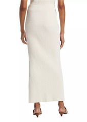 Totême Bouclé Knit Maxi Skirt