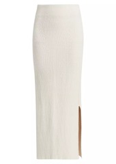 Totême Bouclé Knit Maxi Skirt