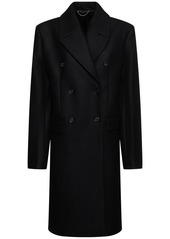 Totême Broad Wool Blend Midi Coat