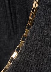 Totême Chain-edge Wool Knit Sweater