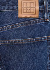 Totême Classic Denim High Rise Straight Jeans