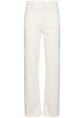 Totême Classic High Rise Straight Denim Jeans