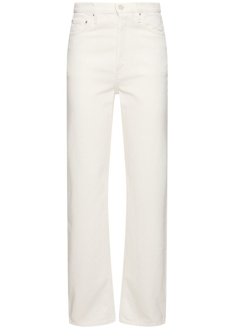 Totême Classic High Rise Straight Denim Jeans