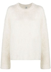 Totême crew-neck knitted jumper