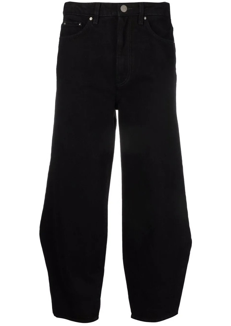 Totême cropped balloon-leg jeans