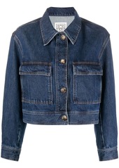 Totême cropped denim jacket