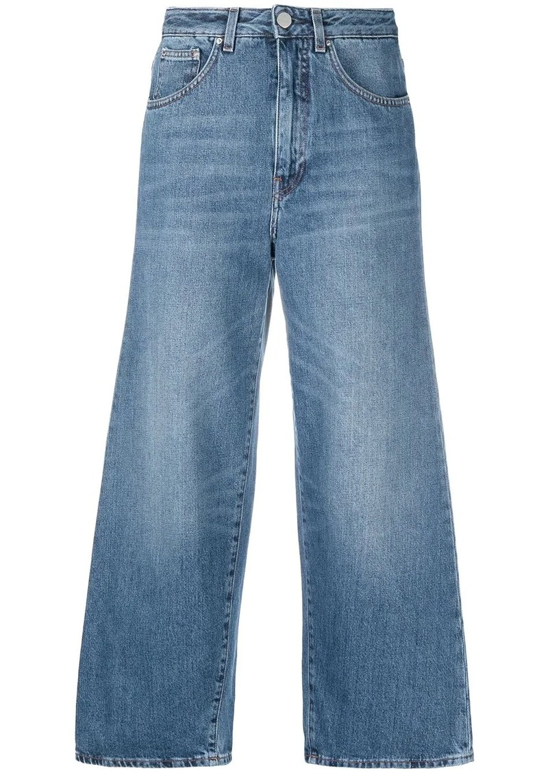 Totême cropped wide-leg jeans