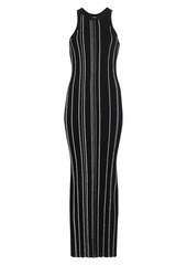 Totême Curved Rib-Knit Tank Dress