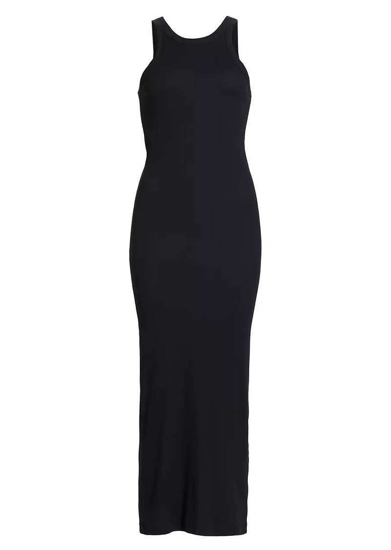 Totême Curved Ribbed Tank Maxi Dress