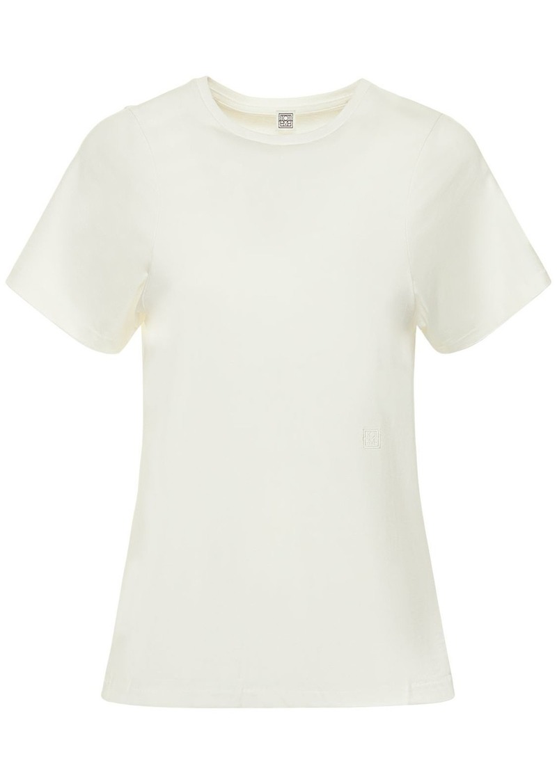 Totême Curved Seam Cotton T-shirt