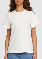 Totême Curved Seam Cotton T-shirt