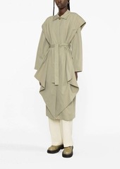 Totême draped belted trench coat