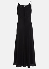 Totême Toteme Halterneck silk maxi dress