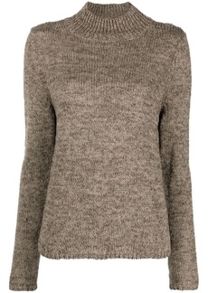 Totême high-neck knitted jumper