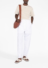 Totême high-waisted tapered cargo trousers