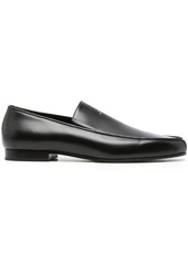 Totême logo-embellished leather loafers