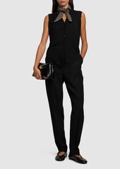 Totême Low-waist Tailored Wool Blend Pants