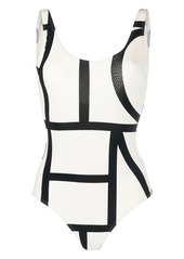 Totême Monogram one-piece swimsuit