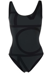 Totême monogram low-back swimsuit
