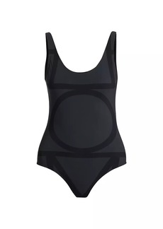 Totême Monogram One-Piece Swimsuit