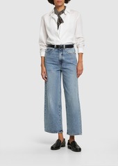 Totême Organic Cotton Denim Flared Jeans