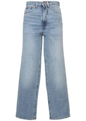 Totême Organic Cotton Denim Flared Jeans