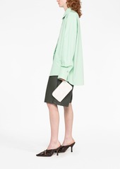 Totême perforated zipped clutch