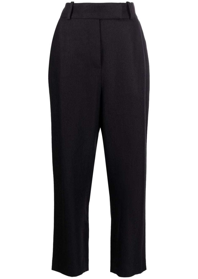 Totême pleated straight-leg trousers