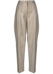 Totême pressed-crease wide-leg trousers